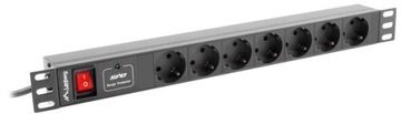 RACK PDU 19 ПИТАНИЕ LANBERG 1U 16A 7X 2M