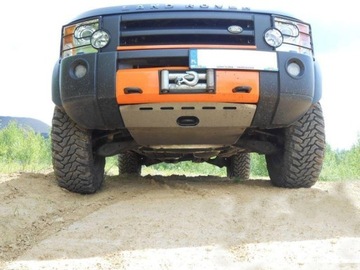фото thumb №5, Защита двигателя land rover discovery 3 алюминиевая