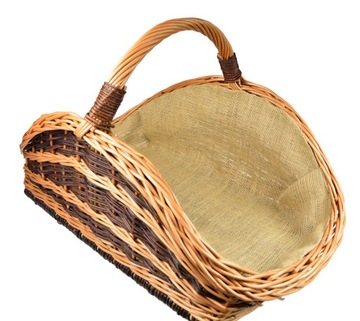 Плетеная каминная корзина WOOD BASKET XXL