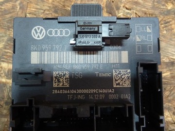 AUDI A4 B8 8K МОДУЛЬ ПЕРЕДНЕЙ ДВЕРИ 8K0959792J