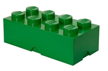 LEGO LUNCH BOX BRICK 8 ЗЕЛЕНЫЙ