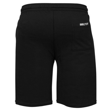 BELTOR SPODENKI MĘSKIE SPORTOWE COTTON BASE EAGLE BLACK CZARNE ROZMIAR S