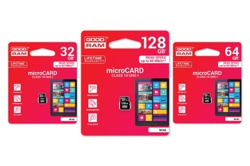 КАРТА GOODRAM MICROSD 16 ГБ MICRO CL10 + АДАПТЕР SD