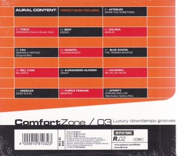 CD- SKŁADANKA- COMFORT ZONE 3 (NOWA W FOLII) Repertoire