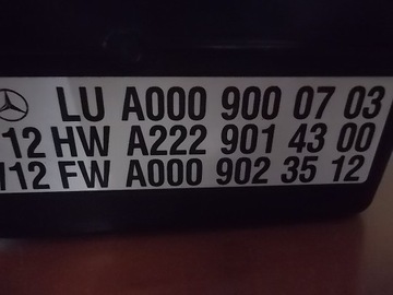 MERCEDES A0009000703 A2229014300 РАДАР ДИСТРОНИК