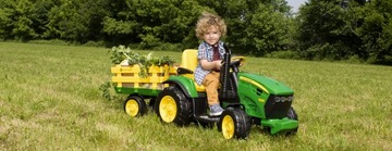 Трактор PEG PEREGO JOHN DEERE GROUND FORCE 12V+