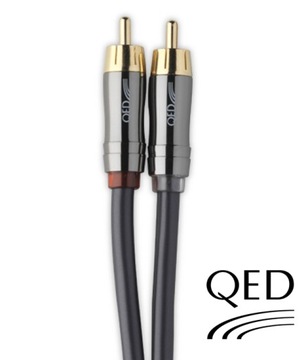 Соединительный кабель QED QE6100 2x RCA (тюльпан) - 2x RCA (тюльпан) 0,6 м