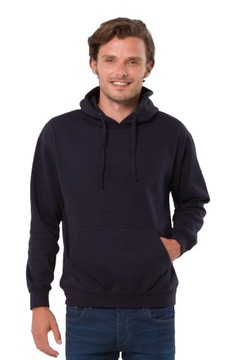 BLUZA męska z kapturem KANGURKA bez do nadruku 3XL