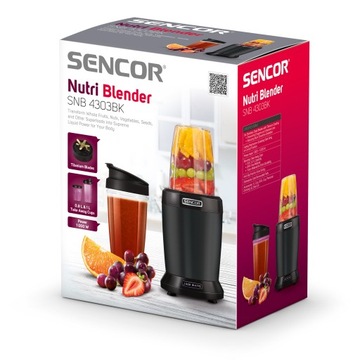 Блендер Nutri Smoothie Sencor SNB 4303BK 1000 Вт