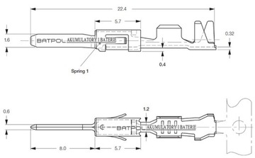 РАЗЪЕМ ПАПА VW MT 000 979 132 E 000979132E