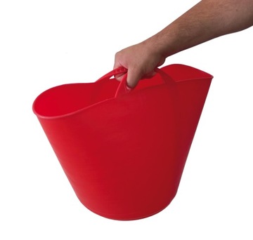 КОНТЕЙНЕР FLEXI BUCKET, ГИБКАЯ КОРЗИНА 55 Л, КРАСНЫЙ