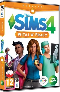 SIMSY THE SIMS 4 GET TO WORK BOX DISC ПК PL