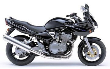 НАКЛЕЙКИ SUZUKI GSF-600-S BANDIT-600-S 2002 ЧЕРНЫЕ