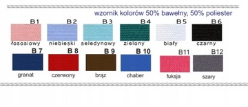 NOWOŚĆ* Fartuch, Bluza dwukolorowa BAWEŁNA r.M