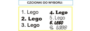 НАКЛЕЙКА НА НАСТЕНУ LEGO «ЧЕЛОВЕК С ИМЕНЕМ XL»