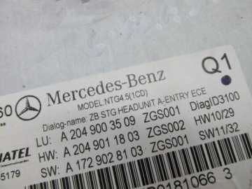 фото thumb №6, Магнітола навігація легальна mercedes-benz oem номер a2049003509