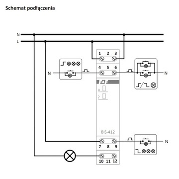 Импульсная реле 1Z 160A F & F BIS-412I 230V