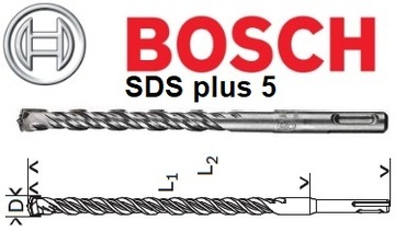 Сверло ударное BOSCH SDS-plus 5 12x950x1005 мм