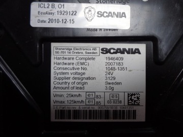 фото thumb №5, Счетчик приборы scania 2010r 800zł.netto