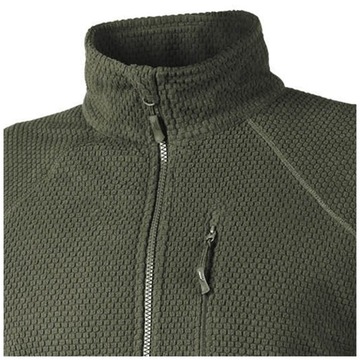 Bluza Męska Polarowa Helikon Alpha Tactical Polar Ciepły Olive Green 3XL