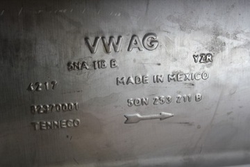 фото thumb №5, Труба вихлоп глушники vw tiguan allspace 5qn253211b