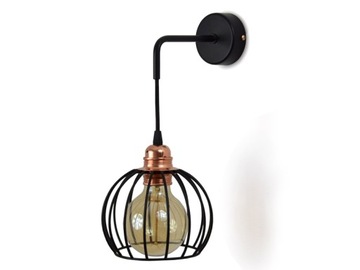 Абажур из металлической проволоки для светильников Edison LOFT Druciak