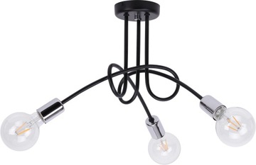 LOFT WISZĄCA LAMPA EDISON INDUSTRIAL chrom LED