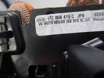 фото thumb №5, Молдинг консолі vw touran 5ta 5tc858415c