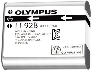 АККУМУЛЯТОР OLYMPUS LI-92B ОРИГИНАЛ для TG-7 TG-6 TG-5 TG-4 TG-3 TG-2 TG-1