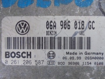 фото thumb №3, Seat toledo 1.8 компьютер 06a906018gc 0261206587