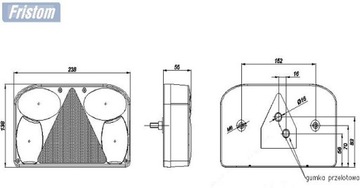 фото thumb №4, Скло фари задній плафони лампи лампа запасний ft-088klpm