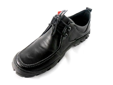 KACPER TREKKKING TRAPER МУЖСКИЕ КОЖАНЫЕ ЧЕРНЫЕ 40