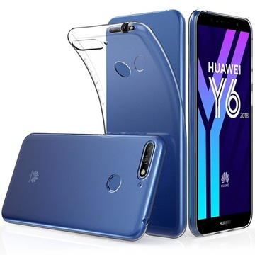 SZKŁO HARTOWANE + ETUI DO HUAWEI Y6 PRIME 2018