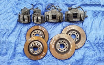 фото thumb №1, Тормозные диски суппорты тормоза 345 vw passat b6 cc 3.6