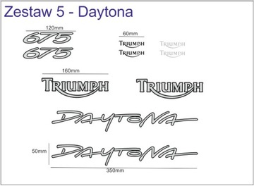 Наклейки Triumph st 1050 sprint Daytona Tiger tt