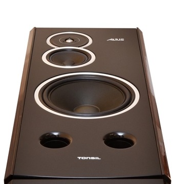 Kolumny Tonsil ALTUS 380 S Czarne / Para