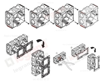 LEGRAND Batibox Коробка одностенная 50 мм