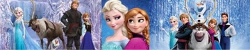 Наклейка Постер FROZEN / FROZEN 3D XXL №2