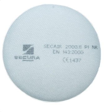 SECAIR 2000.11 P1 R ФИЛЬТР SECURA для ф. А1 10 шт.