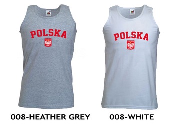 KOSZULKA ATHLETIC - POLSKA FRUIT OF THE LOOM M