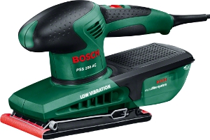 Шлифовальная пластина 92x182 Bosch PSS 200 AC. PSS190AC