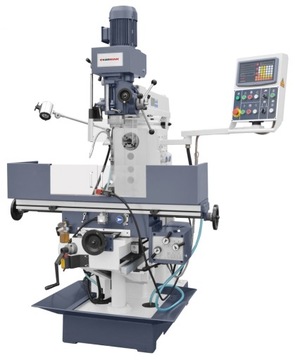 FREZARKA DO METALU CORMAK XZ6350ZB 1270X260 ODCZYT CYFROWY 2 WRZECIONA