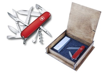 VICTORINOX HUNTSMAN 1.3713 ГРАВИРОВКА ПО ДЕРЕВУ RR