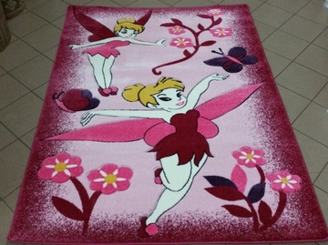 Ковер Tinkerbell 240x330 розовый розовый Disney Fairies