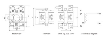 BCT5021-50A/1A 0,5% Трансформатор тока