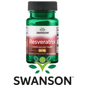 SWANSON RESVERATrol 100 СЕРДЦЕ Ресвератрол МОЛОДОЙ