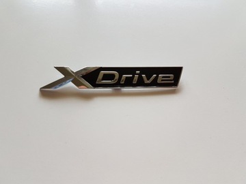 ЗНАК ЭМБЛЕМА С НАПИСЬЮ BMW XDRIVE ОРИГИНАЛ