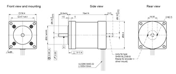 НОВЫЙ шаговый двигатель SH5618L2308-A РАСПРОДАЖА!