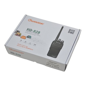 Wouxun KG-828 10 Вт IP66 3200 мАч УВЧ PMR