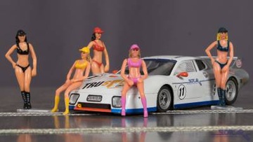 Набор фигурок Hostess Pit Babes 1/32 Carrera 21114